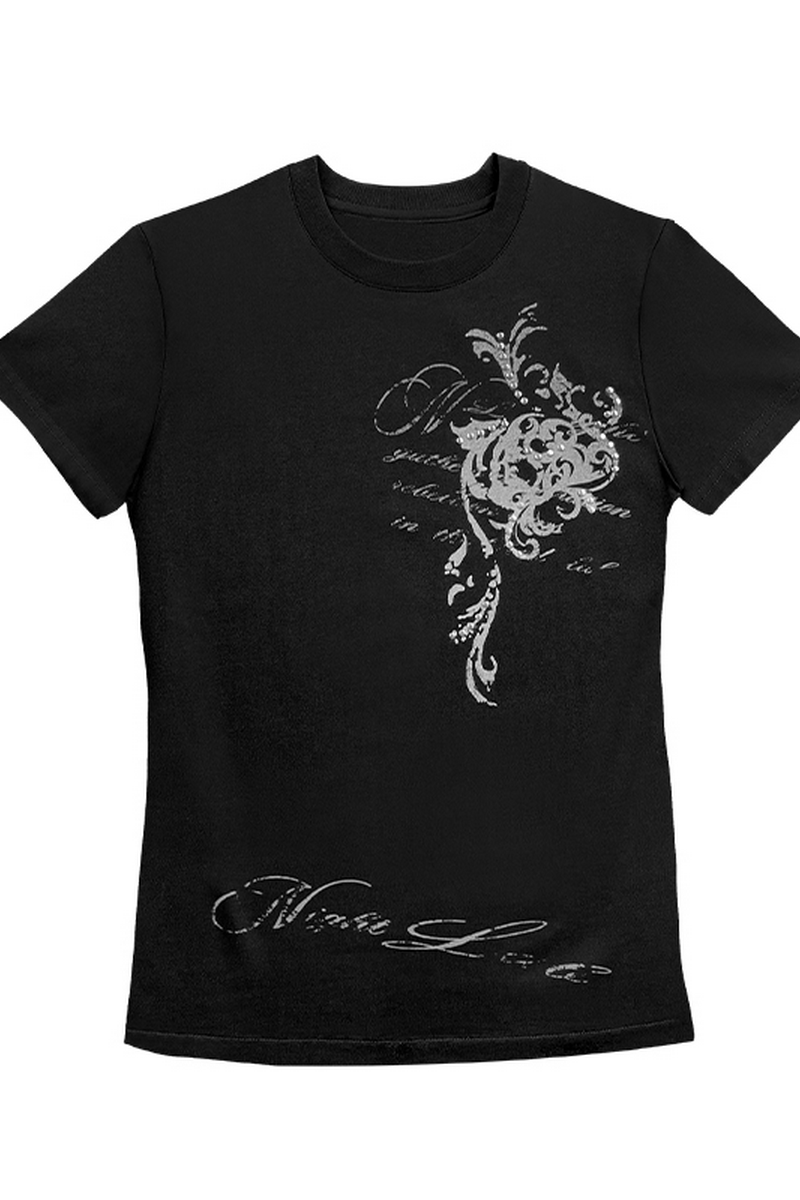 Baroque Skull Shoulder Tee