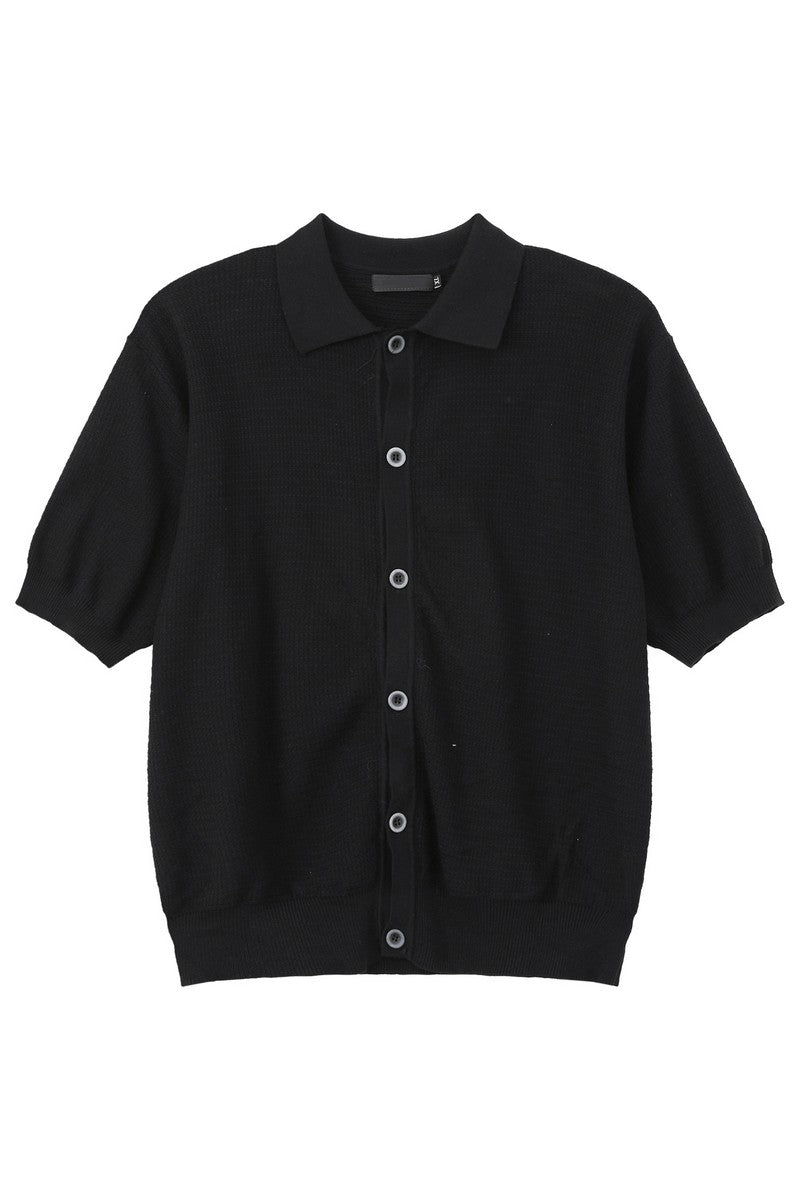 Vintage Knit Button Up Cardigan