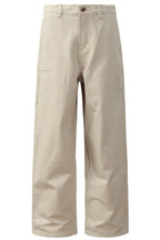 Two Tone Washed Wide Pants