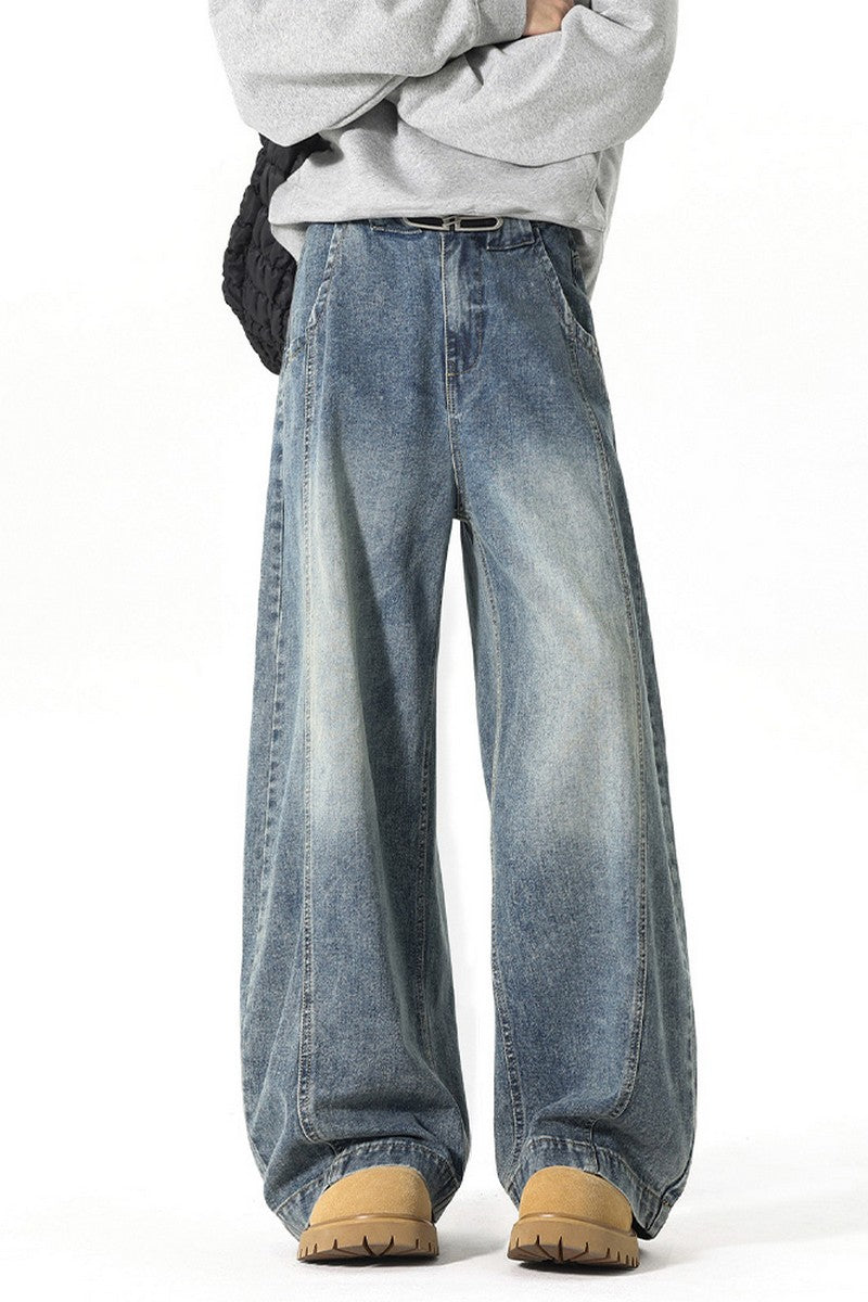 Deconstructed Blue Jeans