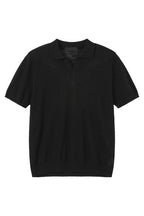 Textured V-Neck Lightweight Tee