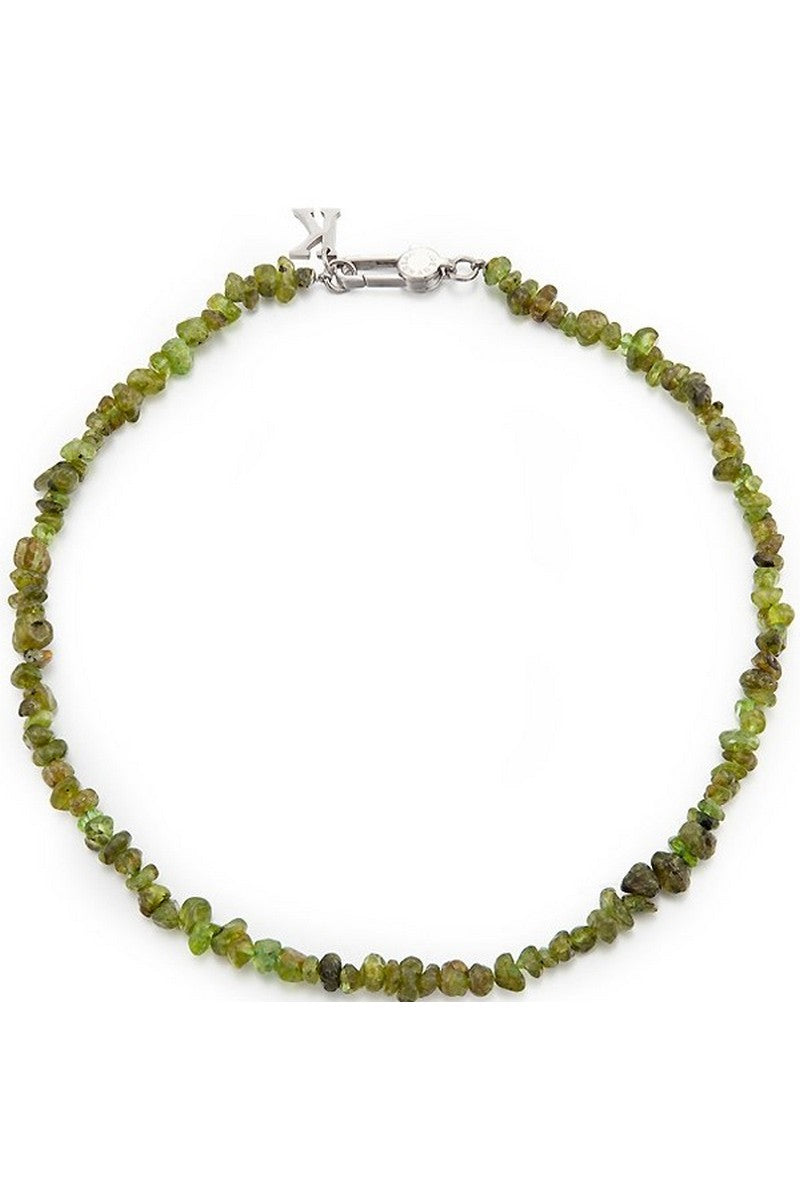 Moonstone Onyx Peridot Necklace