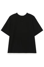 Textured Henley Layered Knit Tee