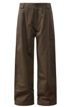 Wrinkled Wide Leg Work Pants