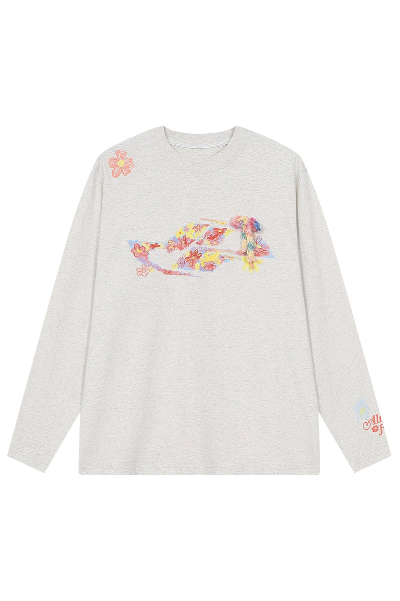 Floral Bow Dynamic Logo Tee