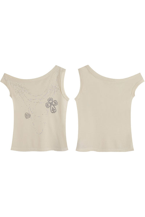 Clover Pearl Off Shoulder Top