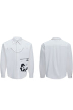 Vintage Graphic Patch Shirt