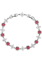 Snowflake Zircon Tennis Bracelet