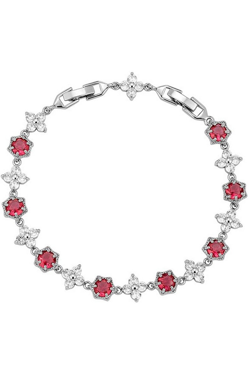 Snowflake Zircon Tennis Bracelet