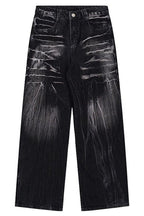 Washed Wide Leg Jeans