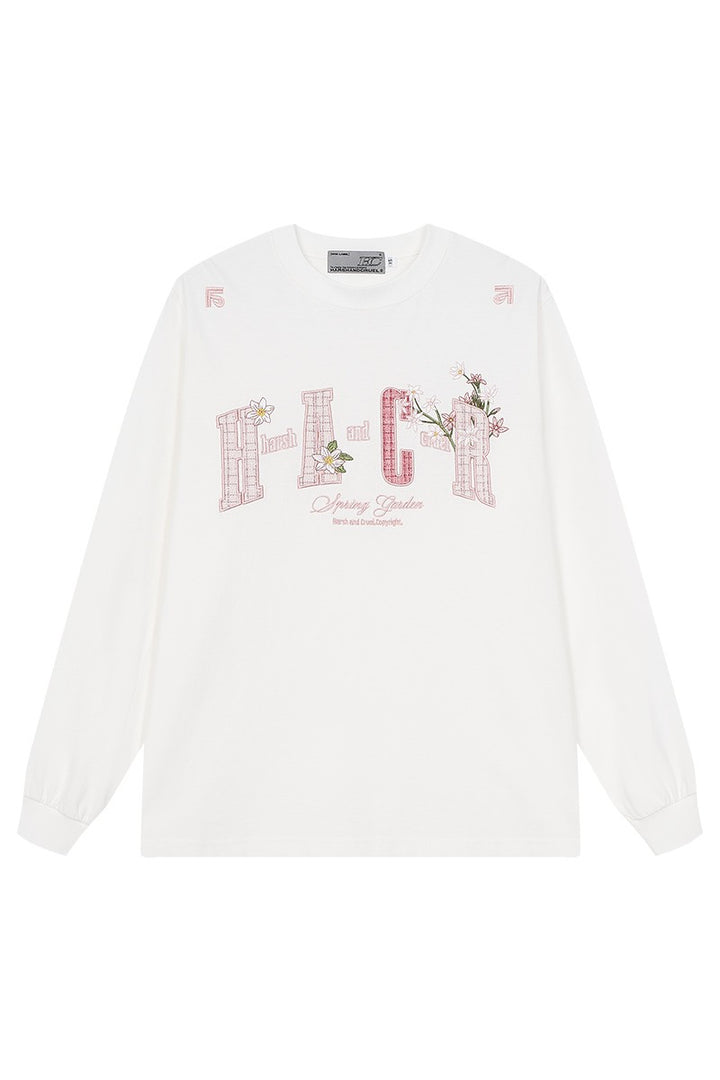 Patchwork Embroidery Tee