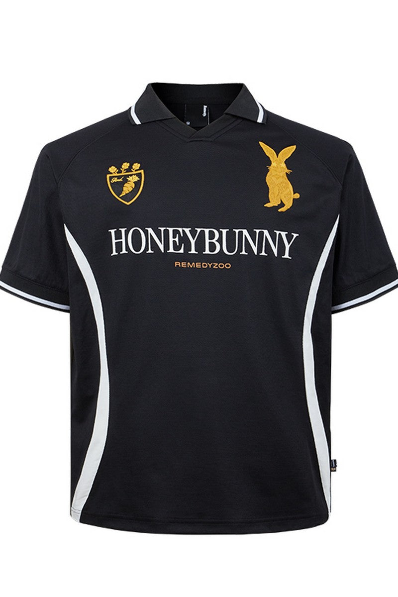 Embroidered Bunny Polo Jersey