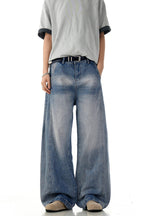 Deconstructed Blue Jeans