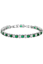 Multicolor Diamond Tennis Bracelet