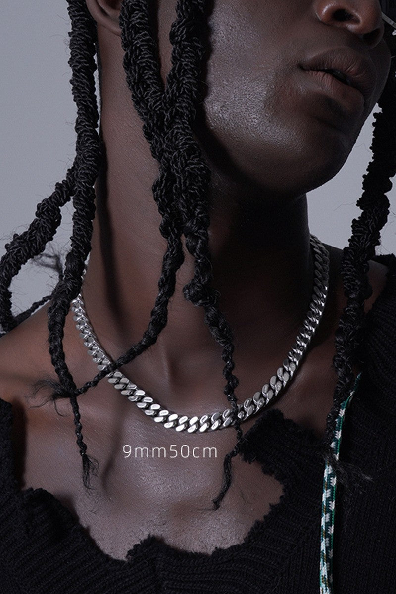 Brushed Cuban Link Necklace