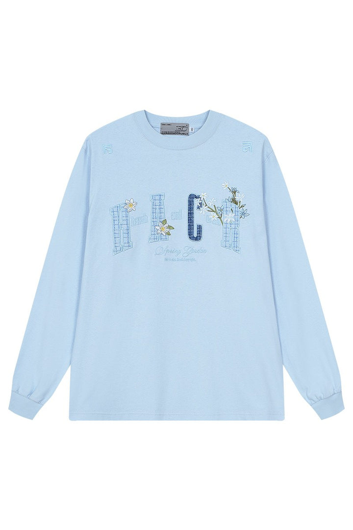 Patchwork Embroidery Tee