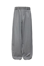Striped Pleated Waist Pants