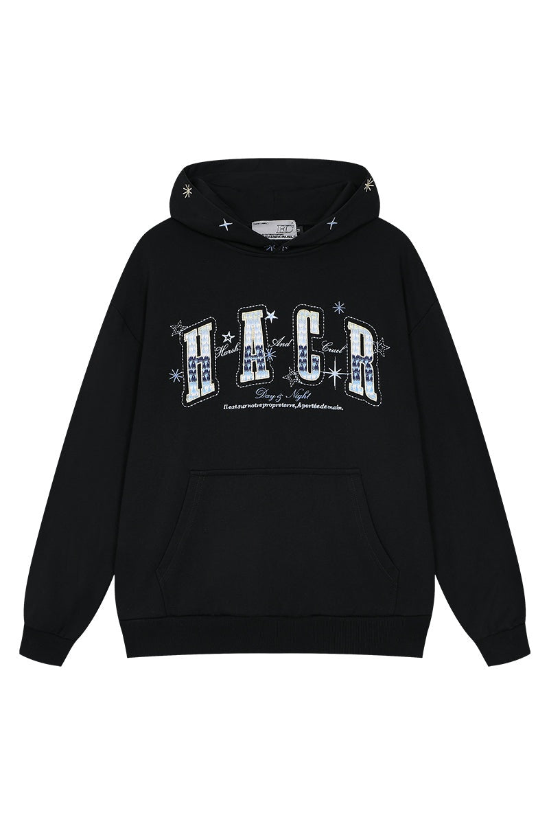 Day & Night Embroidered Hoodie