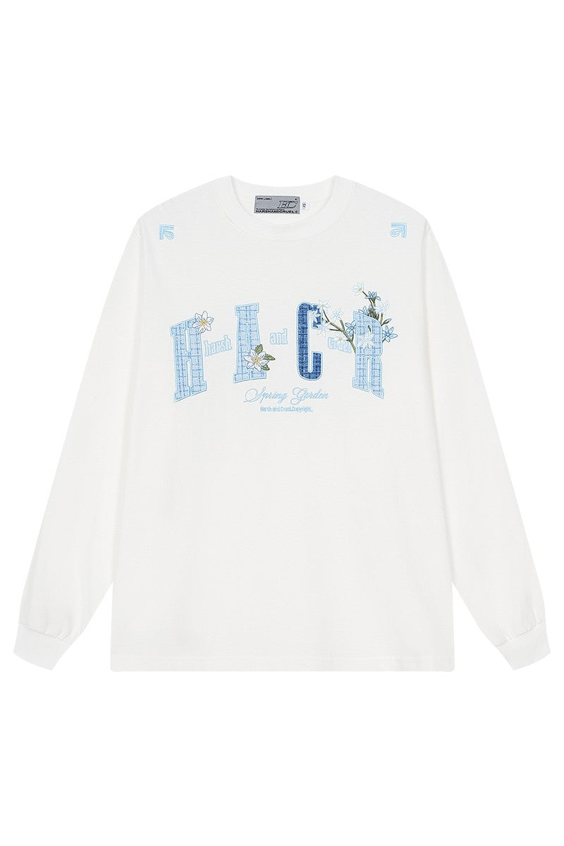 Patchwork Embroidery Tee