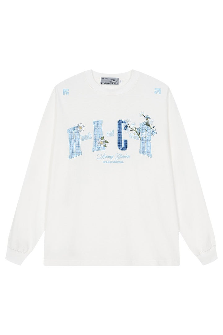 Patchwork Embroidery Tee