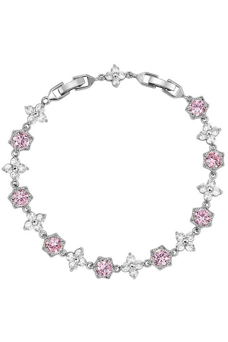 Snowflake Zircon Tennis Bracelet