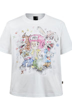 Cartoon Trio Graphic Tee