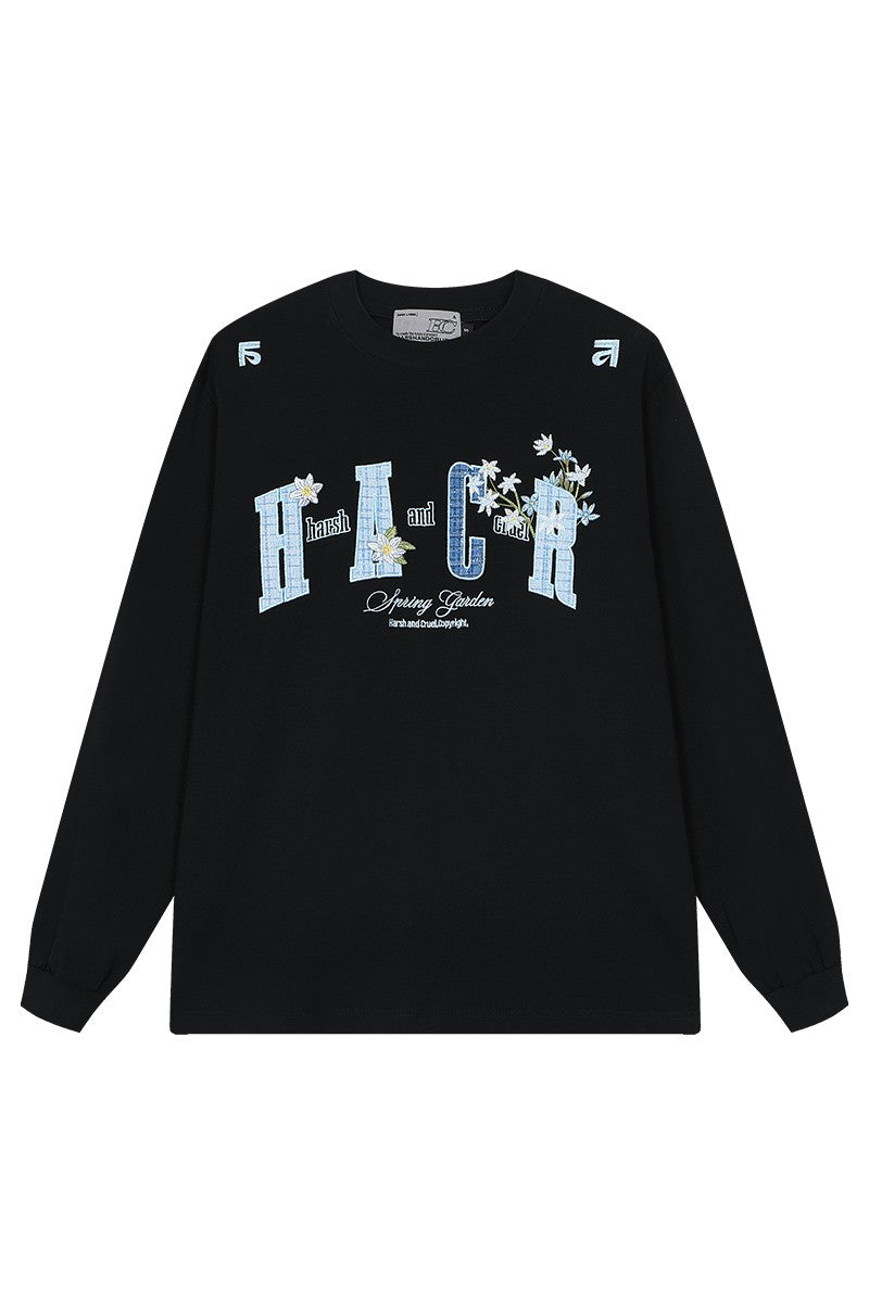 Patchwork Embroidery Tee