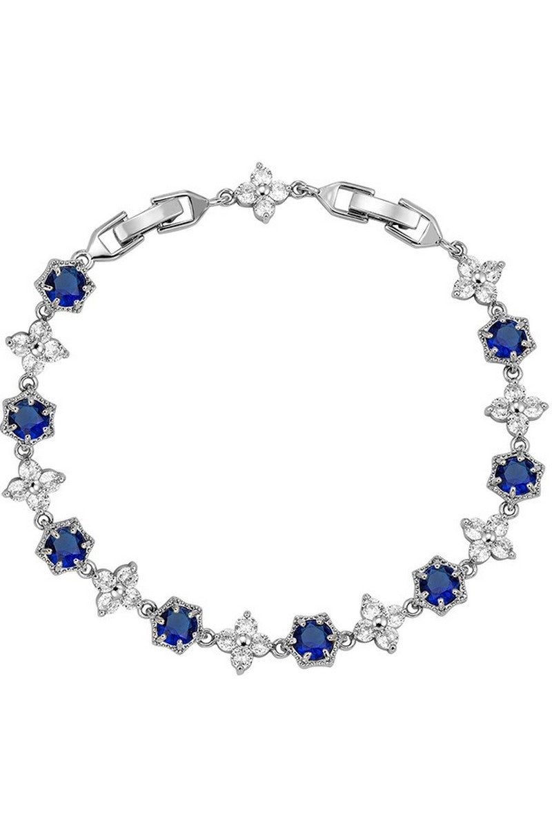 Snowflake Zircon Tennis Bracelet