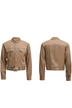 Pearl Trim Cropped Jacket