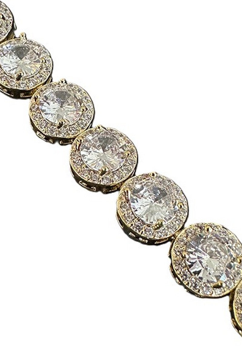 Color Diamond Tennis Bracelet