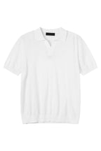 Textured V-Neck Lightweight Tee