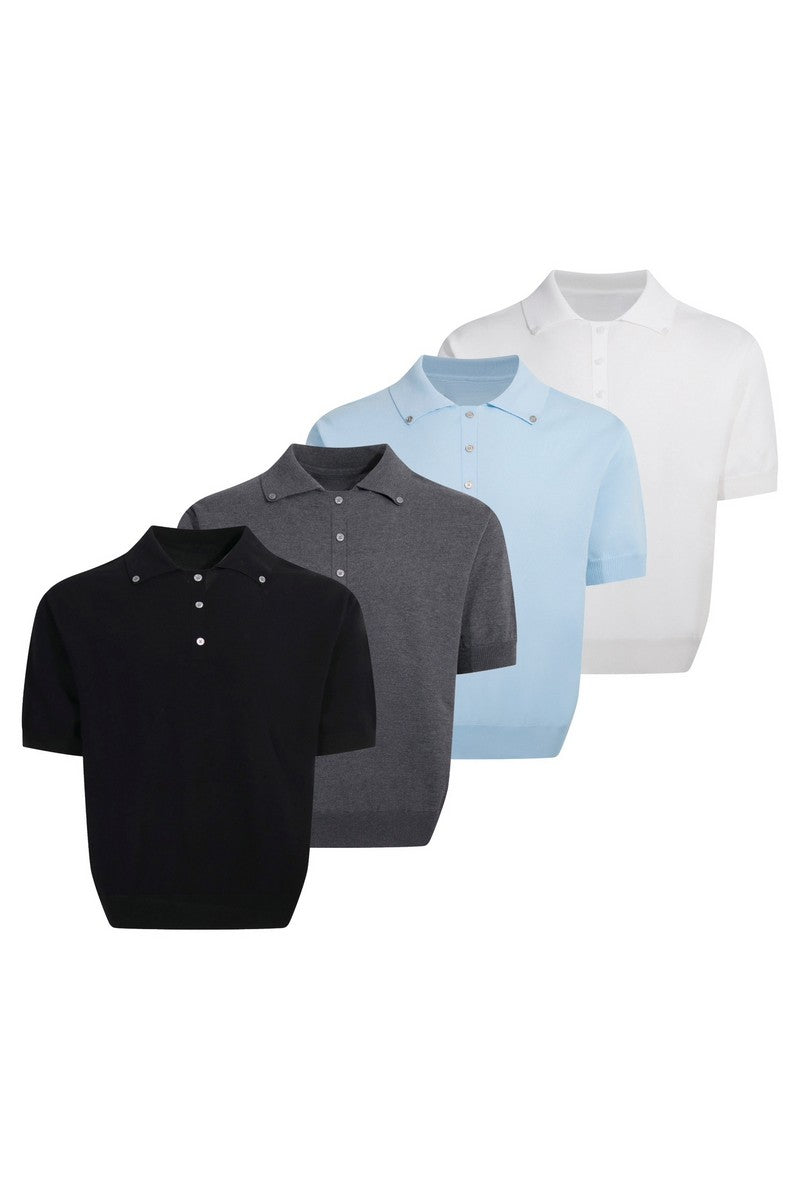 Vintage Polo Button Up Tee