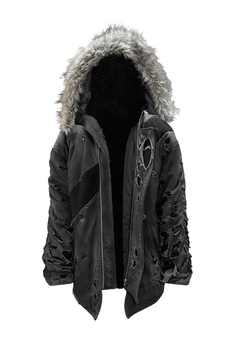 Patched N3B Cotton Coat