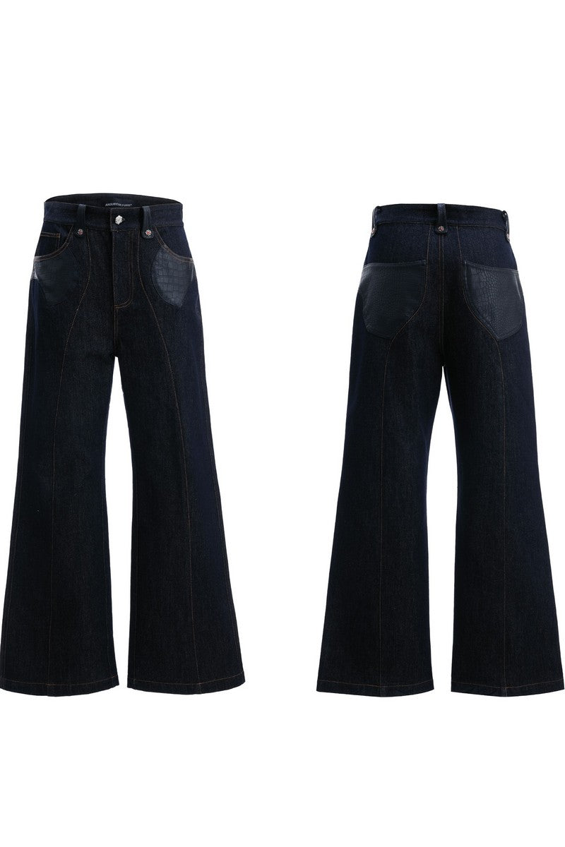 Croc Patch Jeans