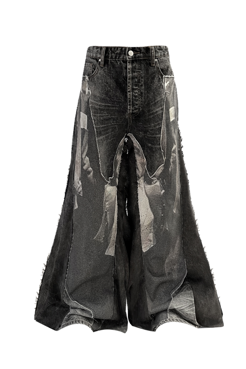 Vampire Washed Wide Jeans