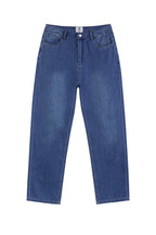 Cooling Washed Straight Jeans
