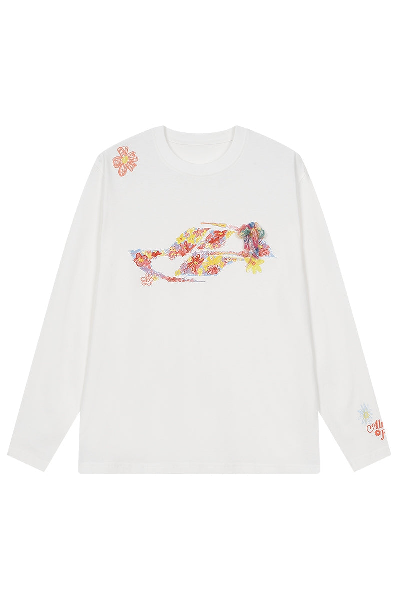 Floral Bow Dynamic Logo Tee