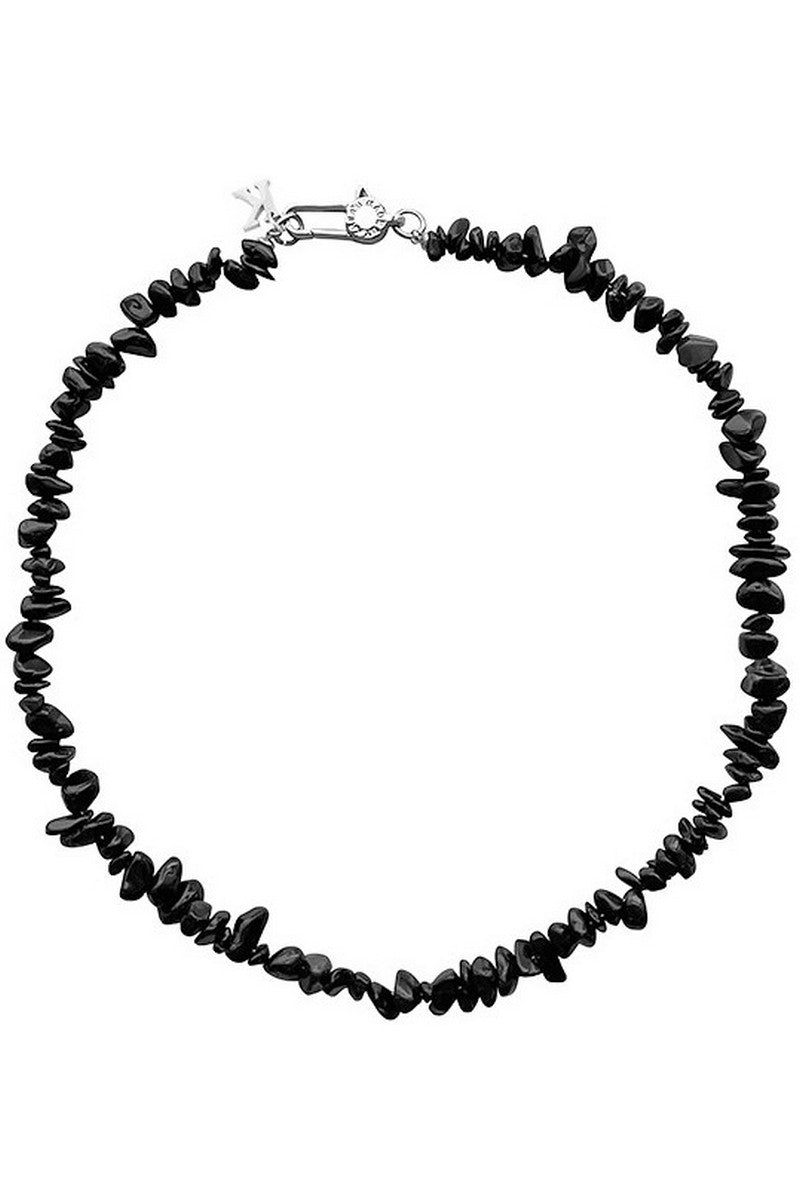 Moonstone Onyx Peridot Necklace