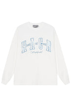 Yarn Logo Embroidered L/S Tee