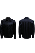 Satin Glitter Boxy Shirt