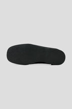 Creased Cowhide Derby Shoes - Black - view 4
