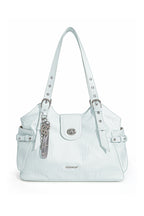 Chain Charm Tote Bag - Light Green