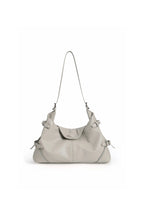 Zip Detail Hobo Bag - Apricot