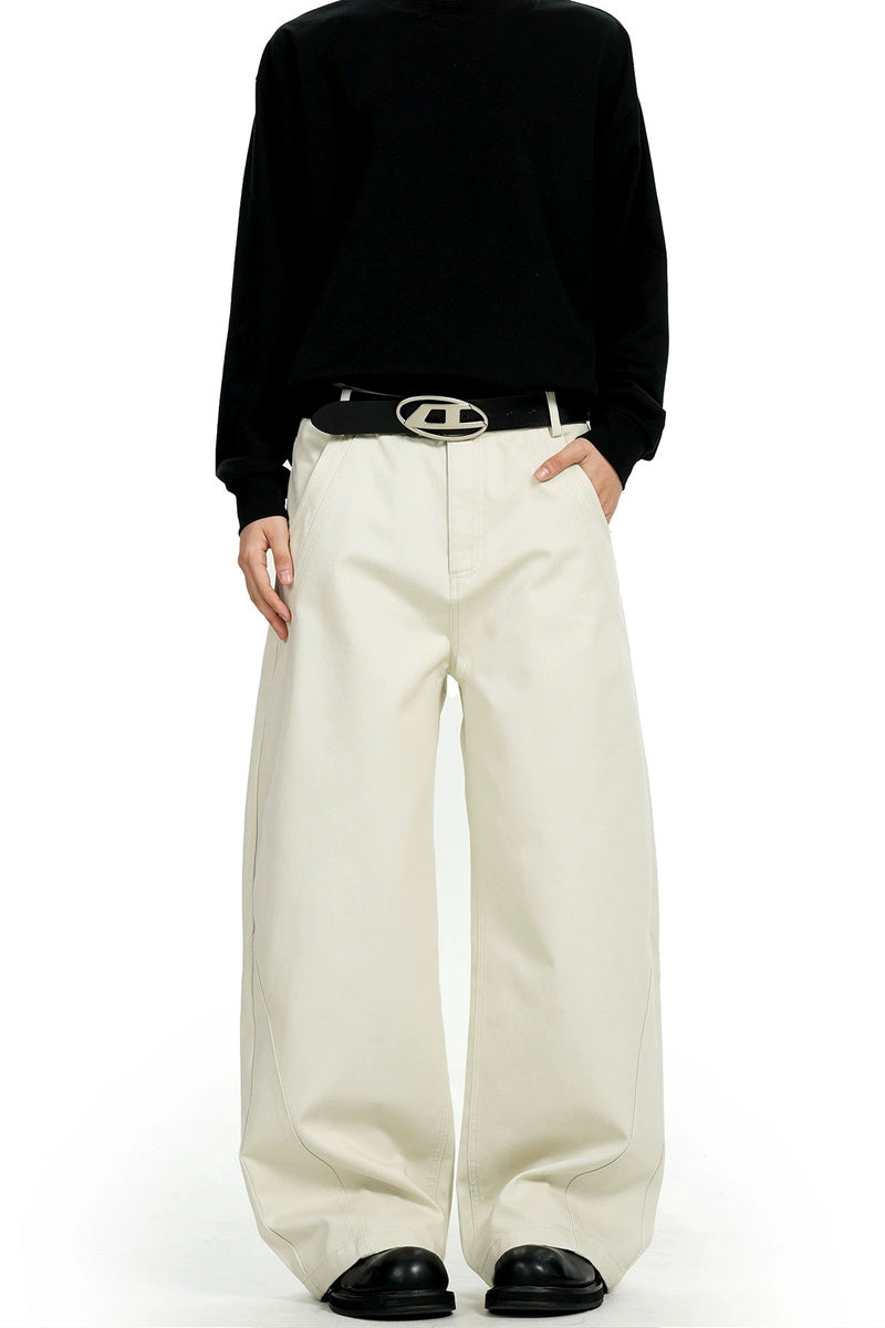 Curved Utility Wide Leg Pants – view 1