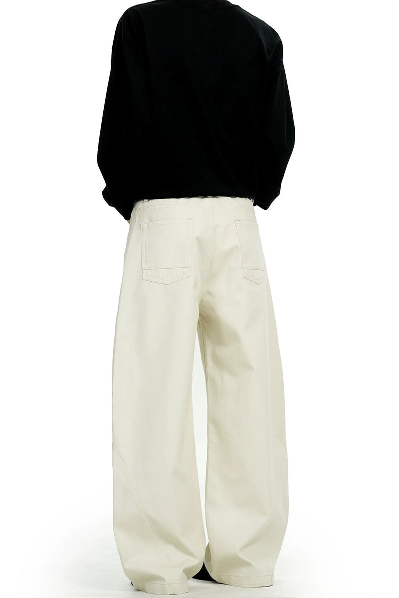 Curved Utility Wide Leg Pants – view 2