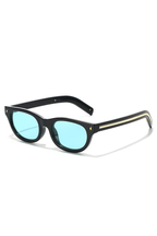 Slim Studded Cat Eye Sunglasses