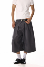 Pleated Wide Leg Culottes