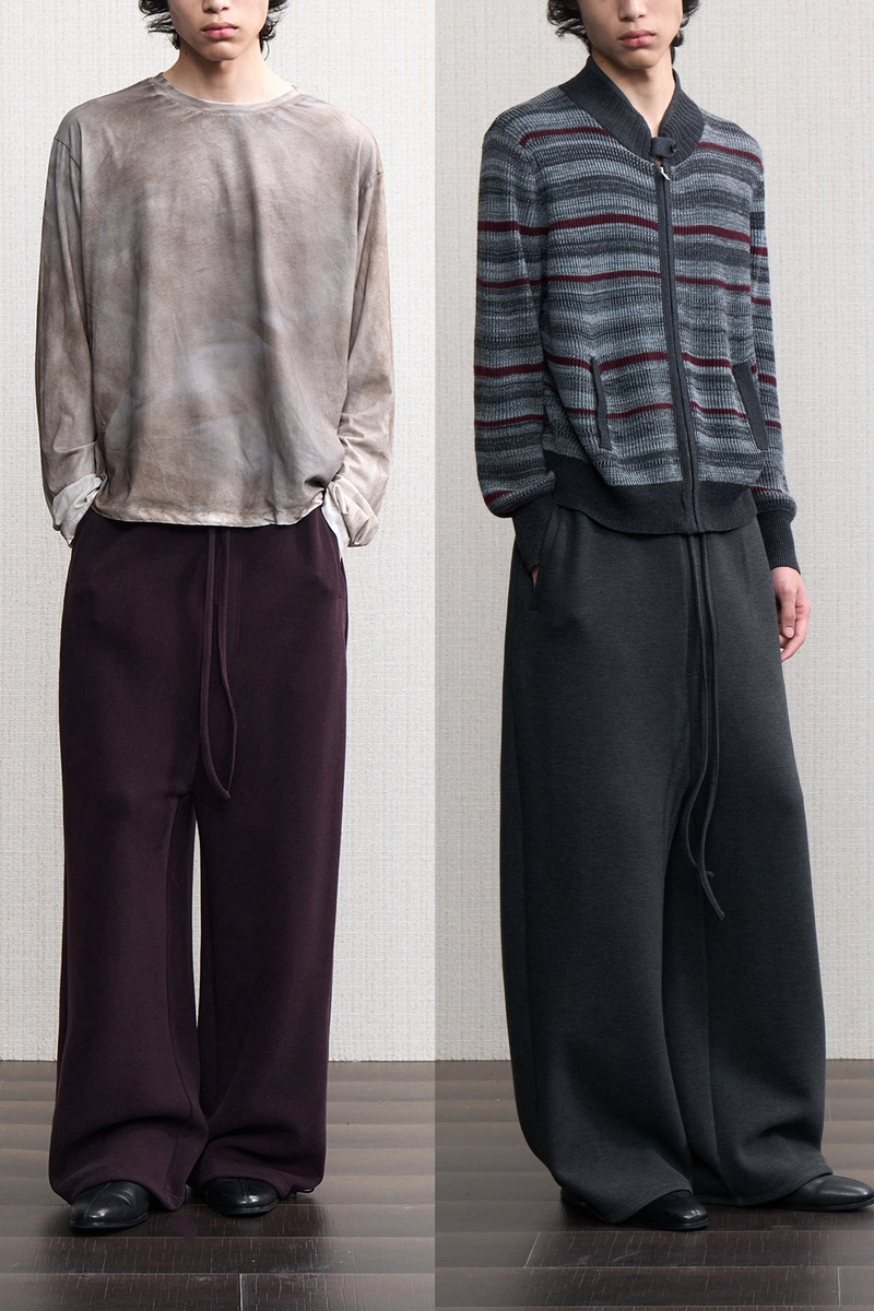 Drop Crotch Fleece Sweatpants