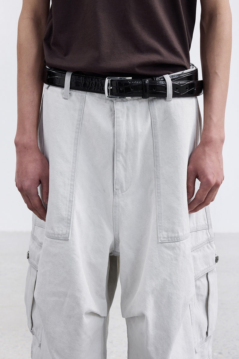 Two-Tone Cargo Jorts