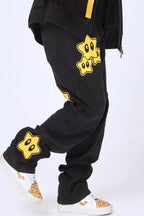 Embroidered Stars Jeans